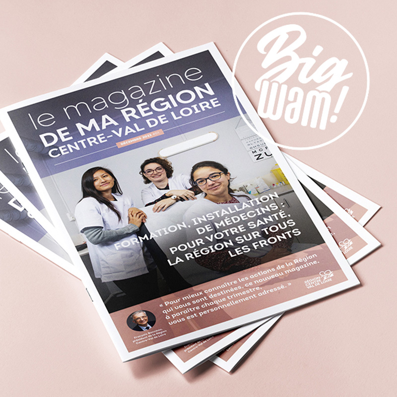 Un nouveau magazine pour la Région Centre-Val de Loire&nbsp;!