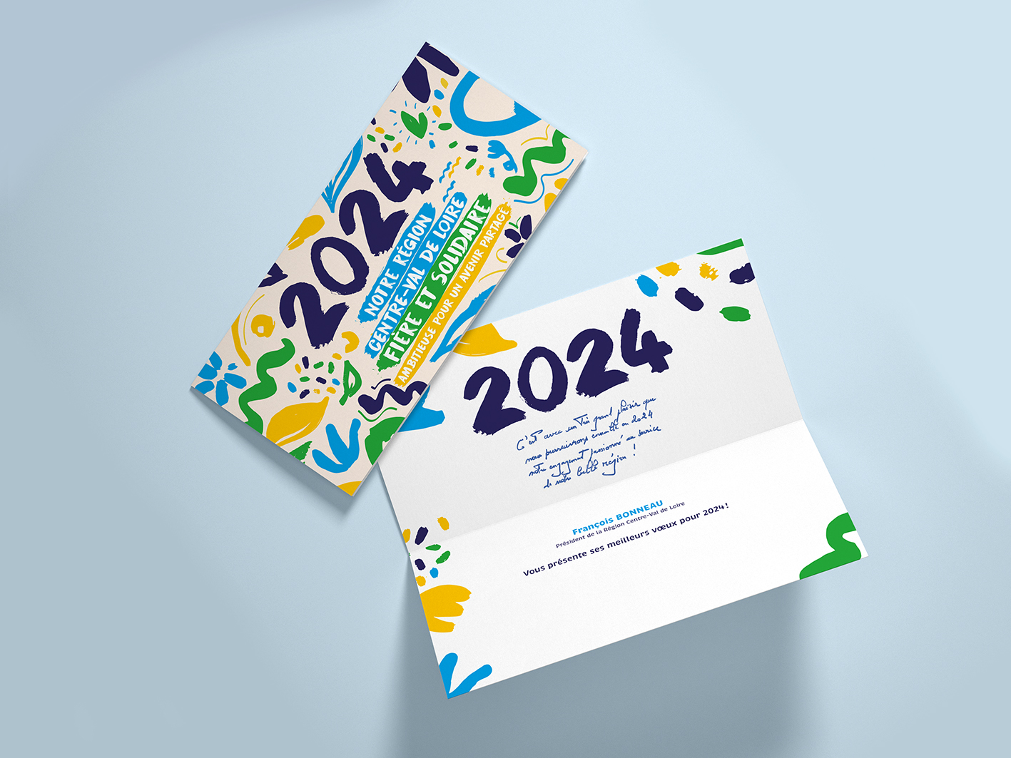 La Région Centre-Val de Loire vous souhaite une belle année 2024 ! 