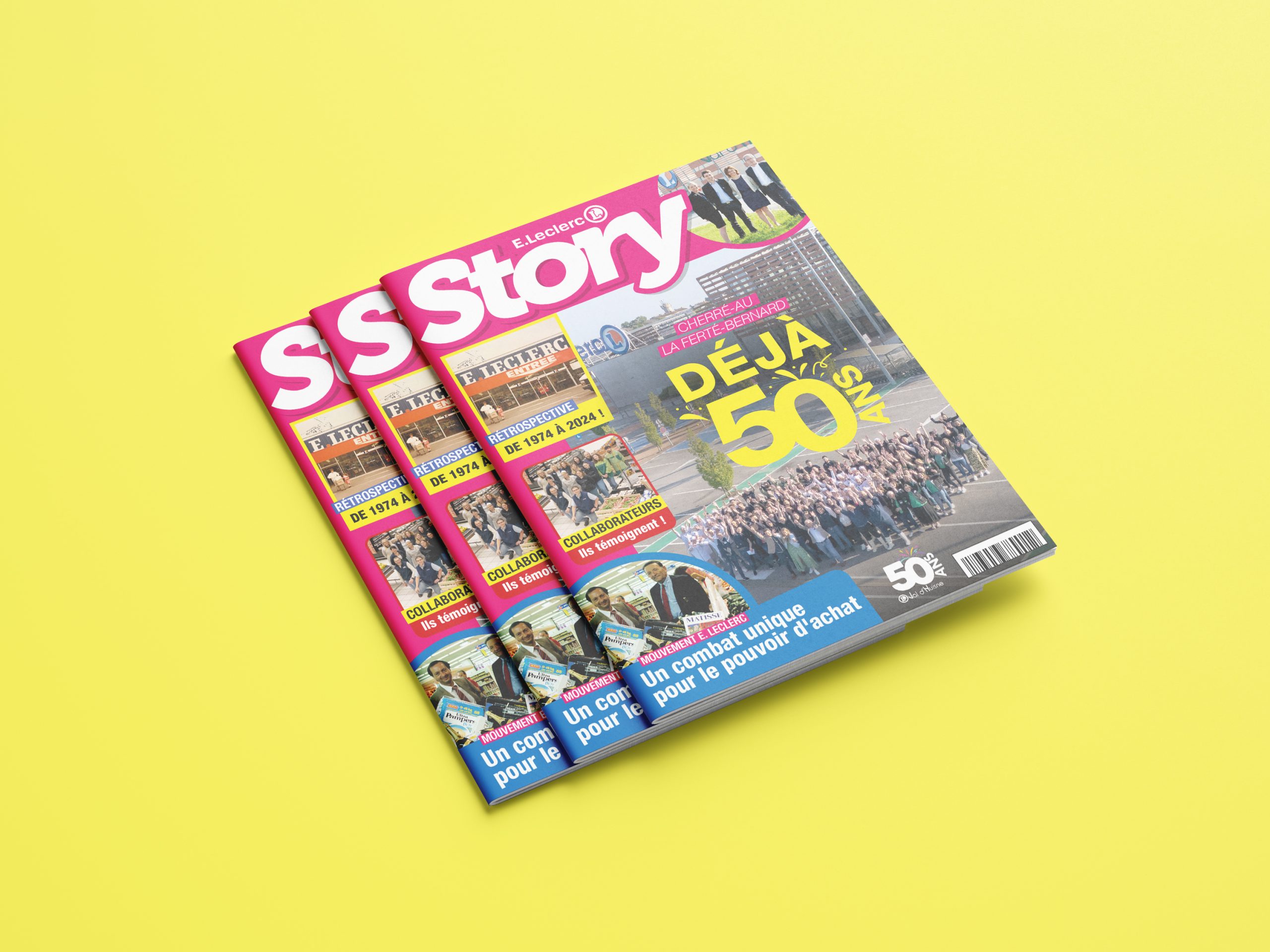 La Story E.Leclerc&nbsp;: 50 ans déjà&nbsp;!